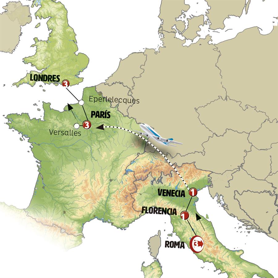 Cotizar Italia Par S Y Londres Con Avi N Menos De D As