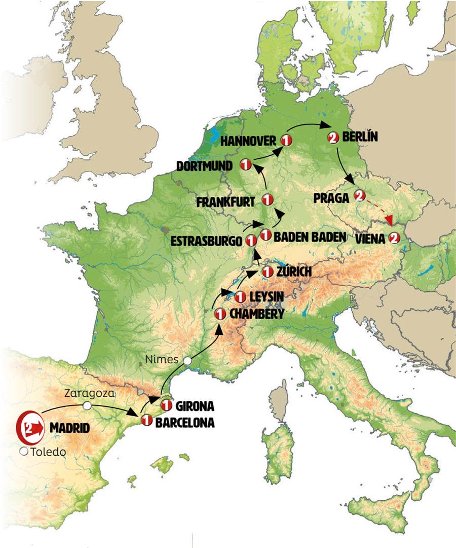 Cotizar Espa A Y Suiza Con Alsacia Y Ruta Cuentos De Hadas Fin Viena